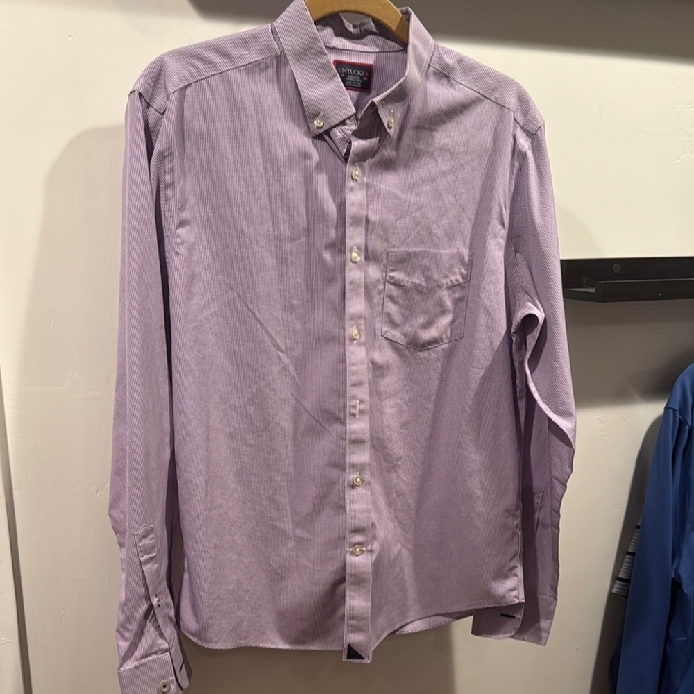 UNTUCKit Purple Dress Shirt Classic Style